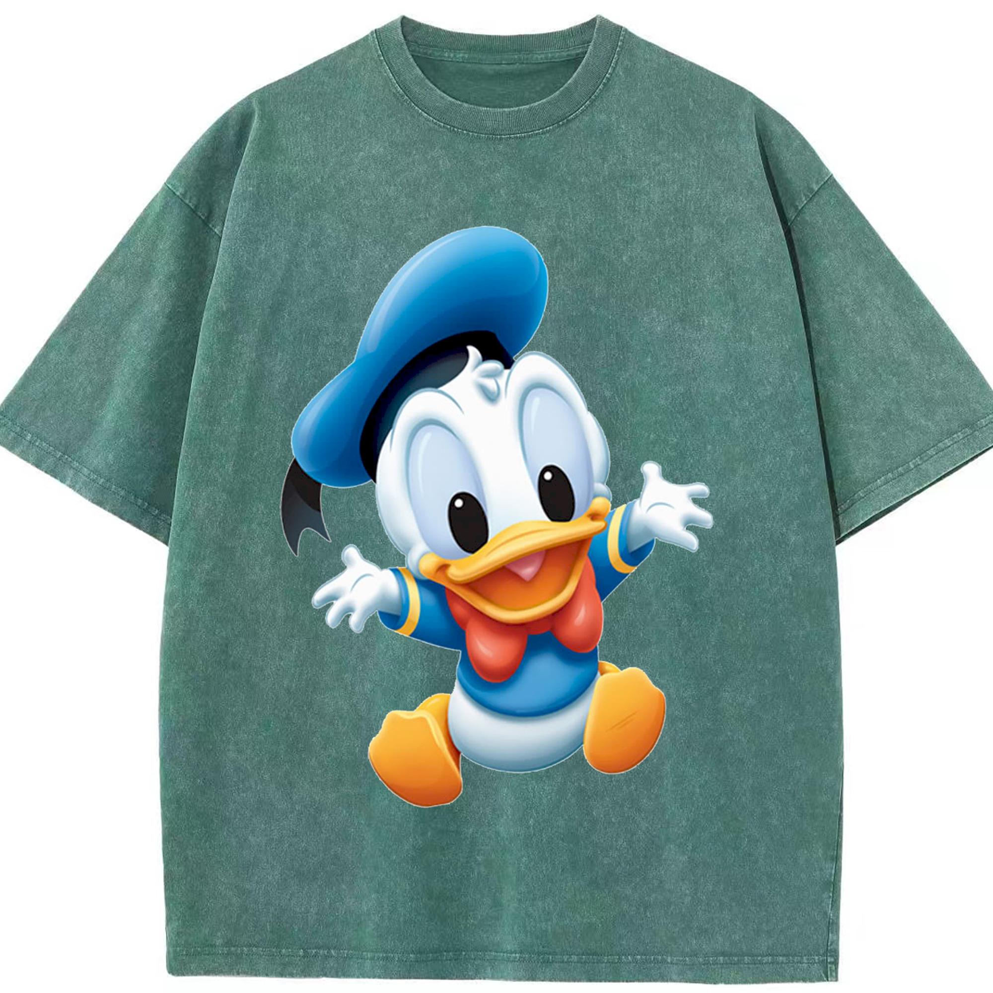 （画像用） ミッキーマウス Mickey Mouse 綿100% ヴィンテージ風 半袖Tシャツ（フロントプリント）